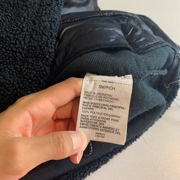 Under Armour Vest Womens S Small Black Mission Fleece Mixed Media Panel Full Zip - Picture 10 of 13